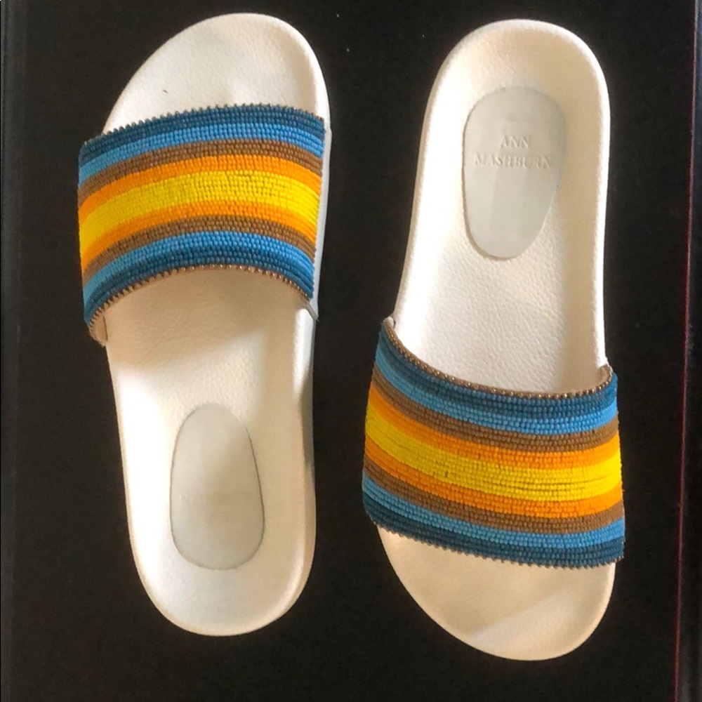Ann Mashburn Beaded Slides